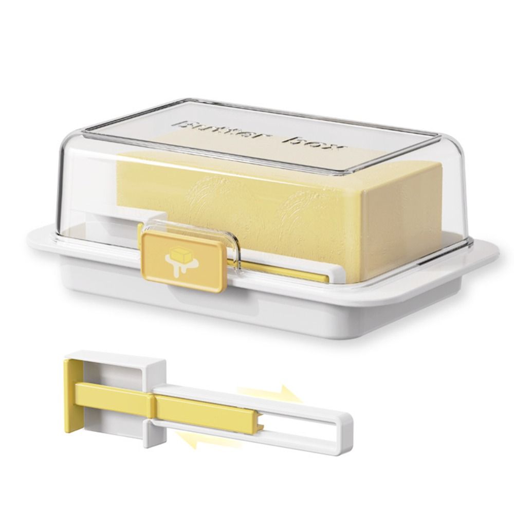 Kitchen Baking Storage Containers - صندوق تخزين زبدة بغطاء شفاف مقاوم