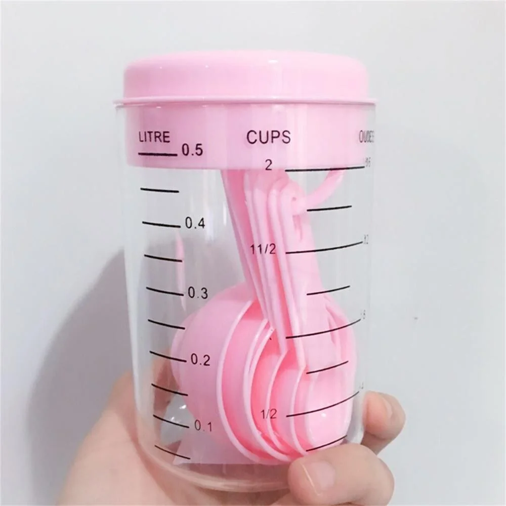 Kitchen Baking Utensil Set - 7 قطع / مجموعة أكواب وملاعق