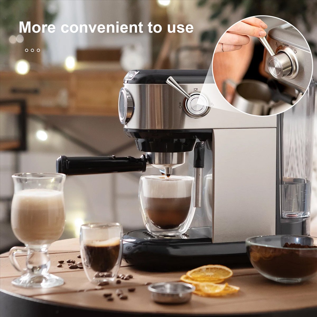 Breville Espresso Barista Express - ذراع بخار بديل (A25M) لماكينات إسبريسو