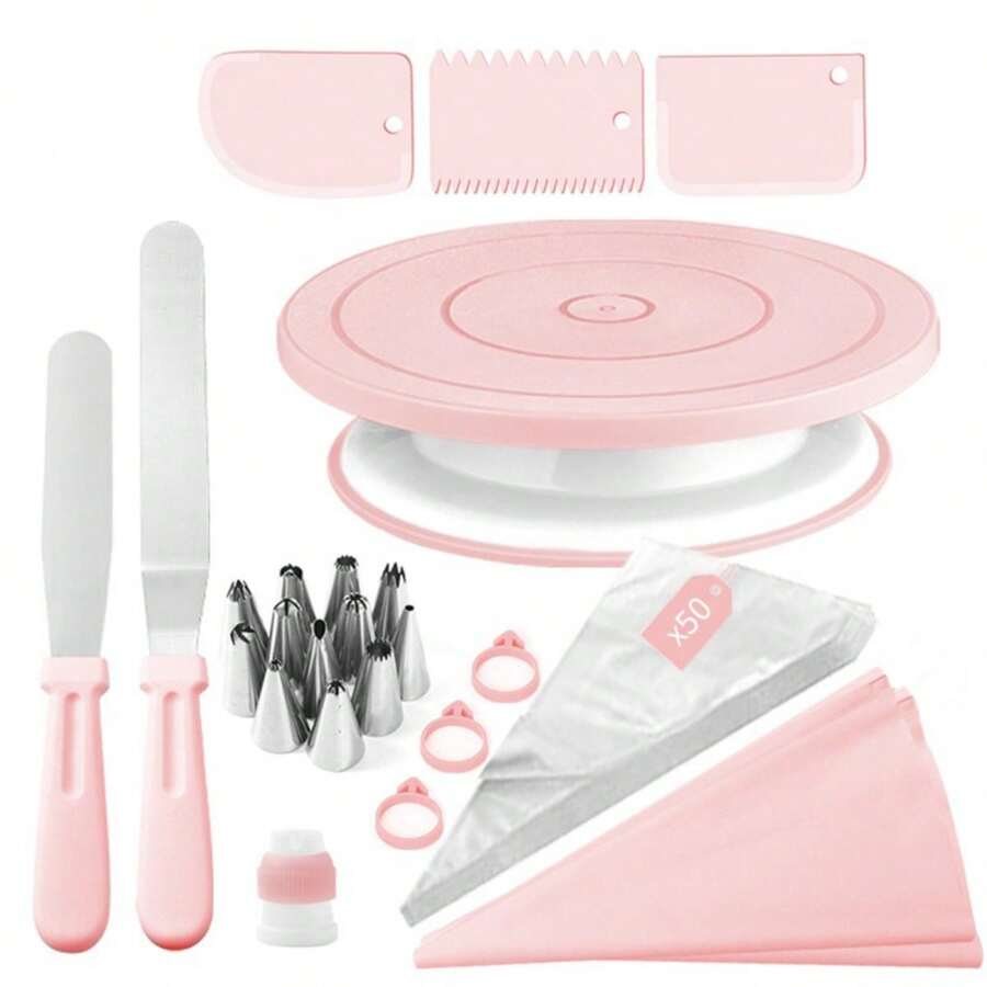 Kitchen Baking Pan Set - 74 قطعة من أدوات تزيين الكيك