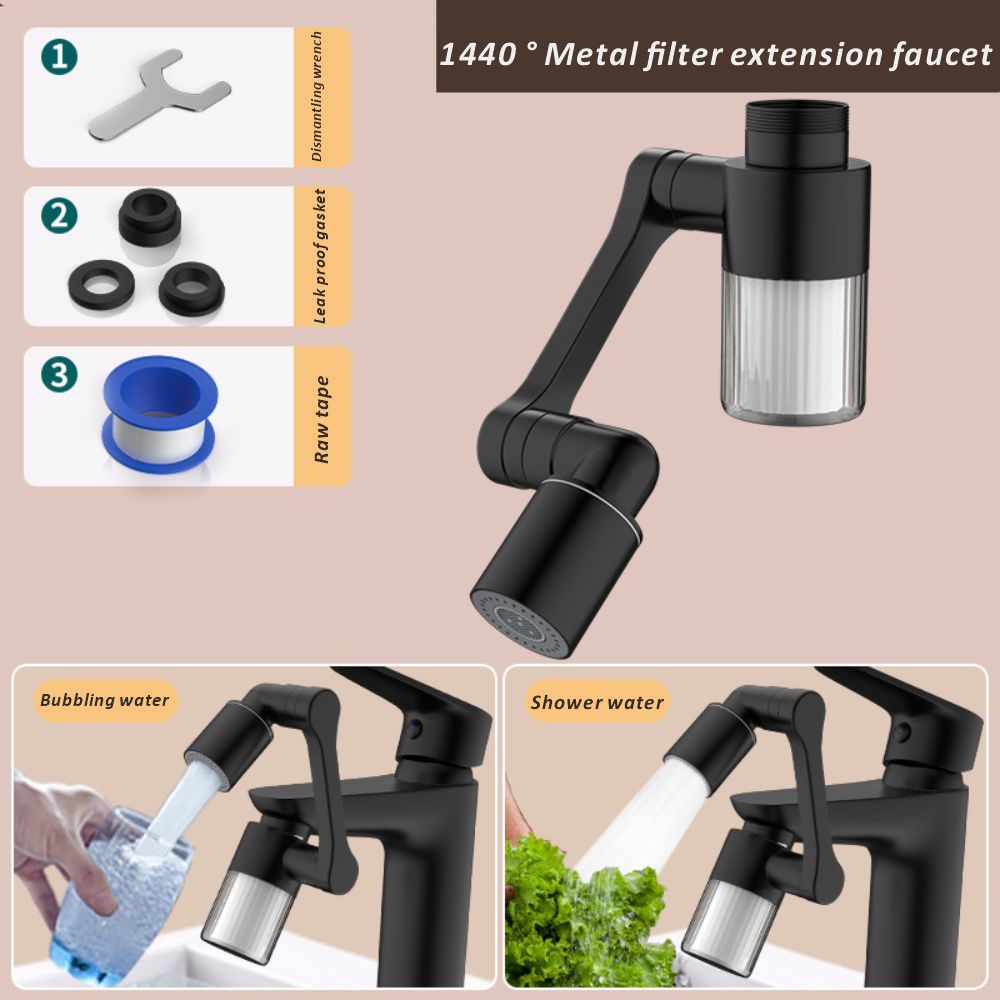 Kitchen Baking Kit - جديد أسود 1440 ° تدوير مع