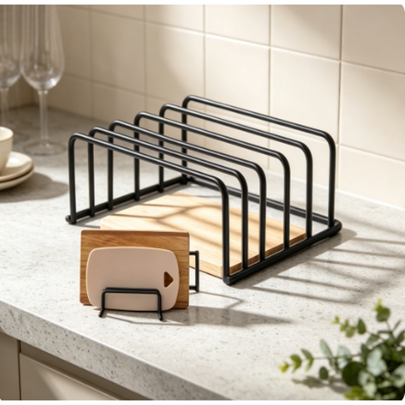 Kitchen Cabinet Baking Organizer - رف تخزين ألواح التقطيع للمطبخ، منظم