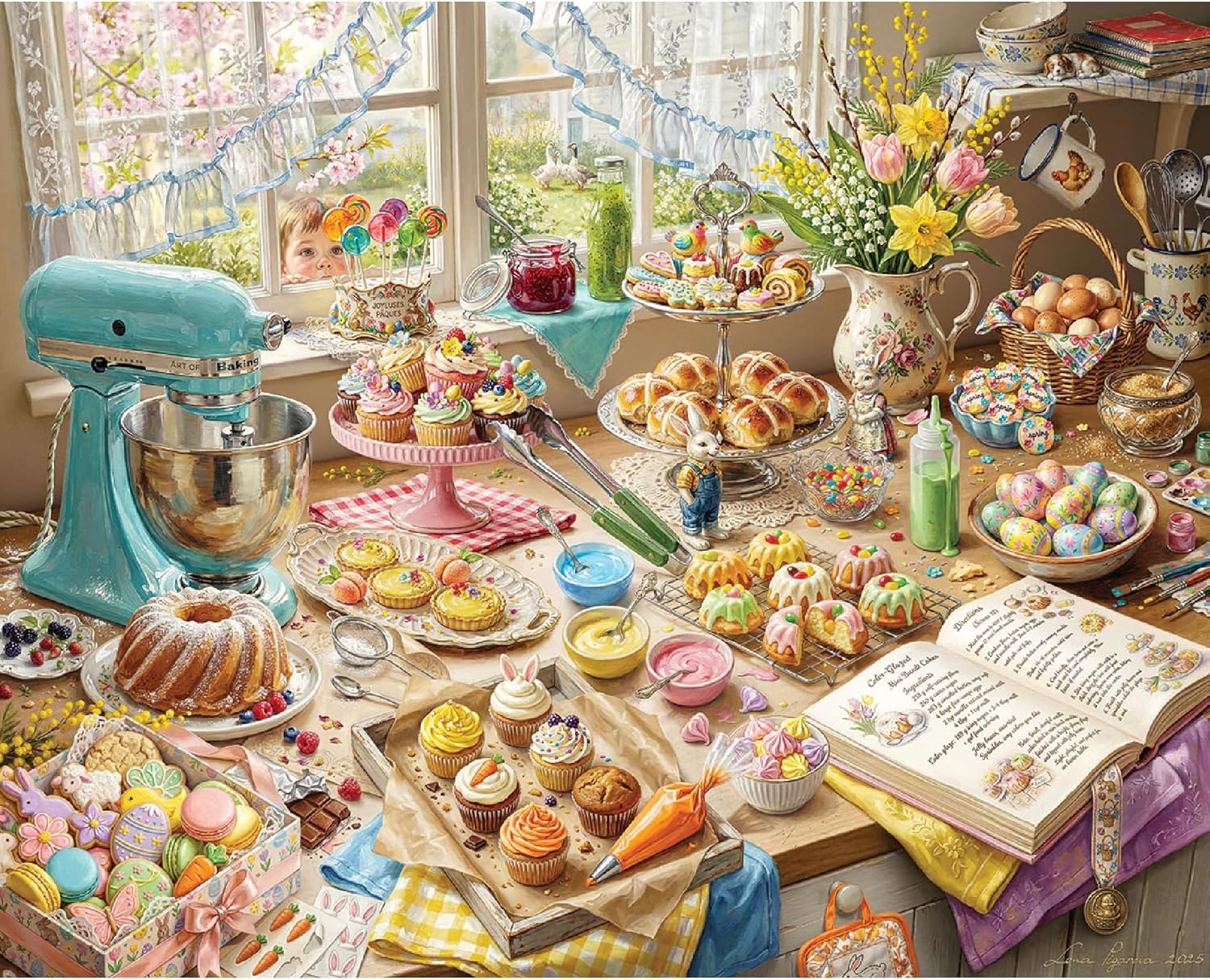 Kitchen Baking Game - 1000 قطعة من ألغاز الصور المقطوعة