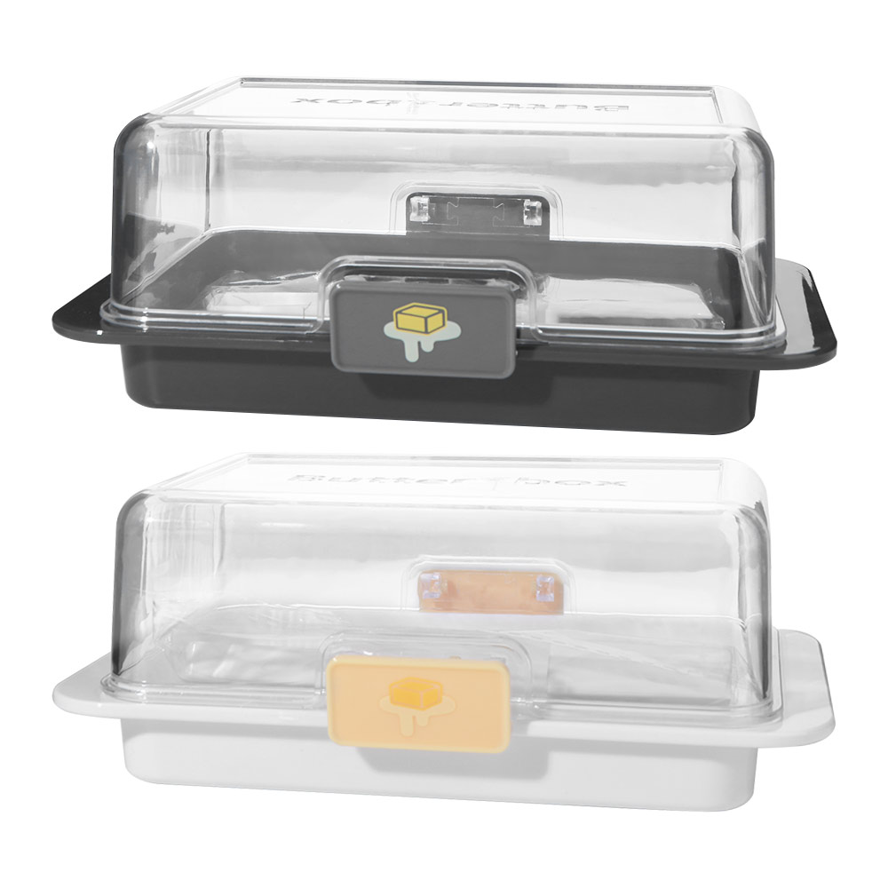 صندوق تخزين زبدة بغطاء شفاف مق - مراجعة Kitchen Baking Storage Containers وسعره
