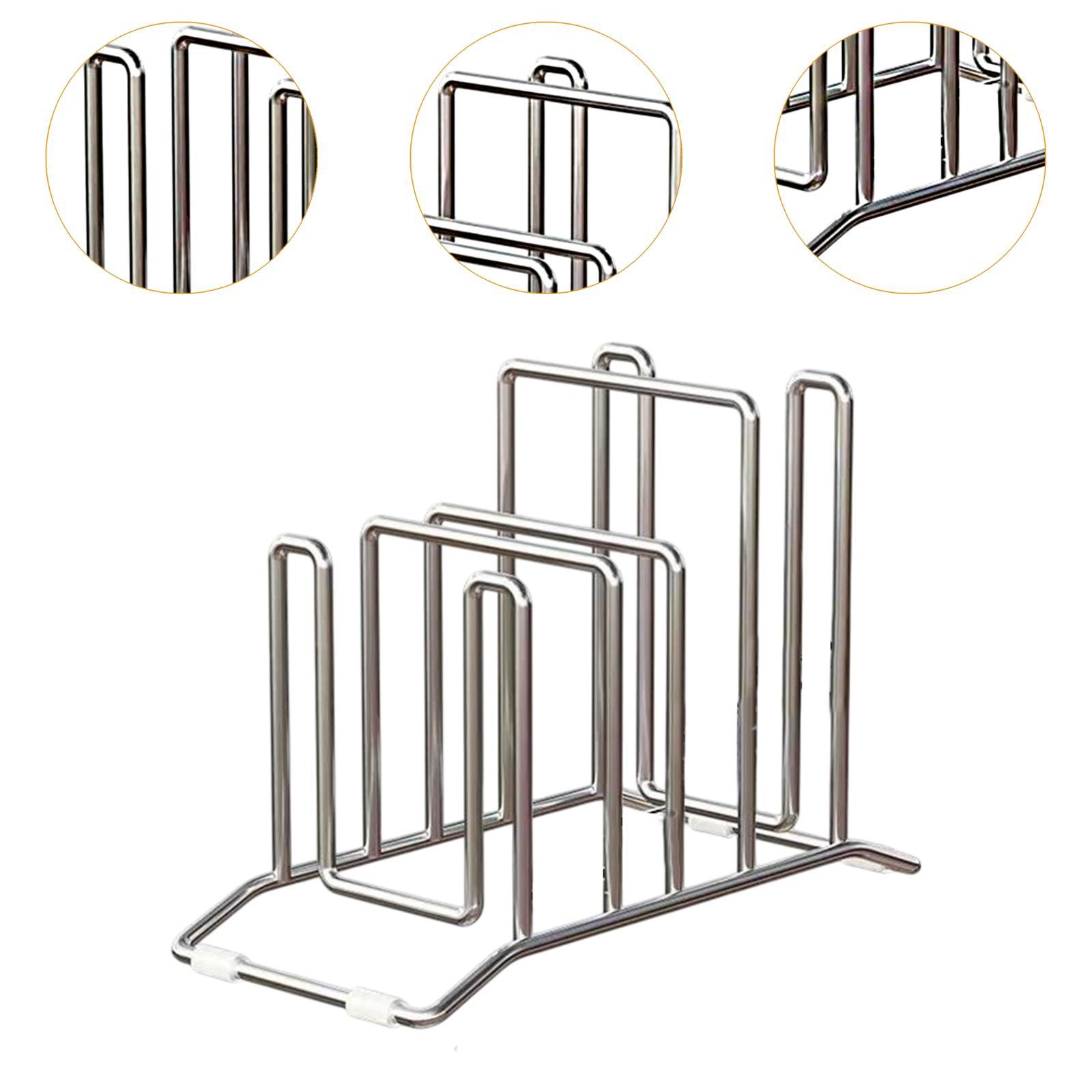 حامل أغطية الأواني والمقالي من - مراجعة Kitchen Cabinet Baking Organizer وسعره