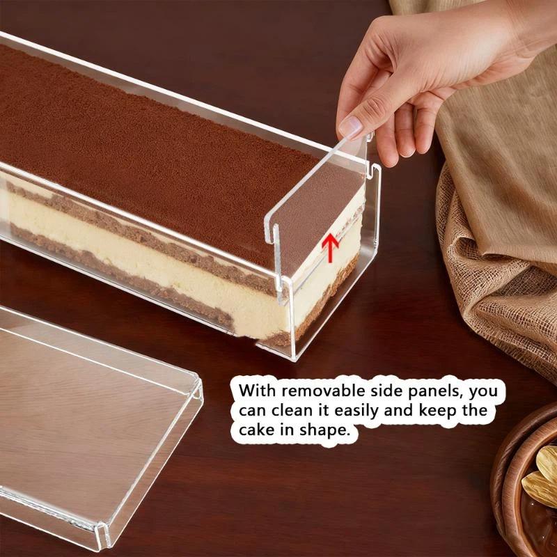 حاوية تيراميسو مستطيلة متينة م - مراجعة Kitchen Baking Storage Containers وسعره