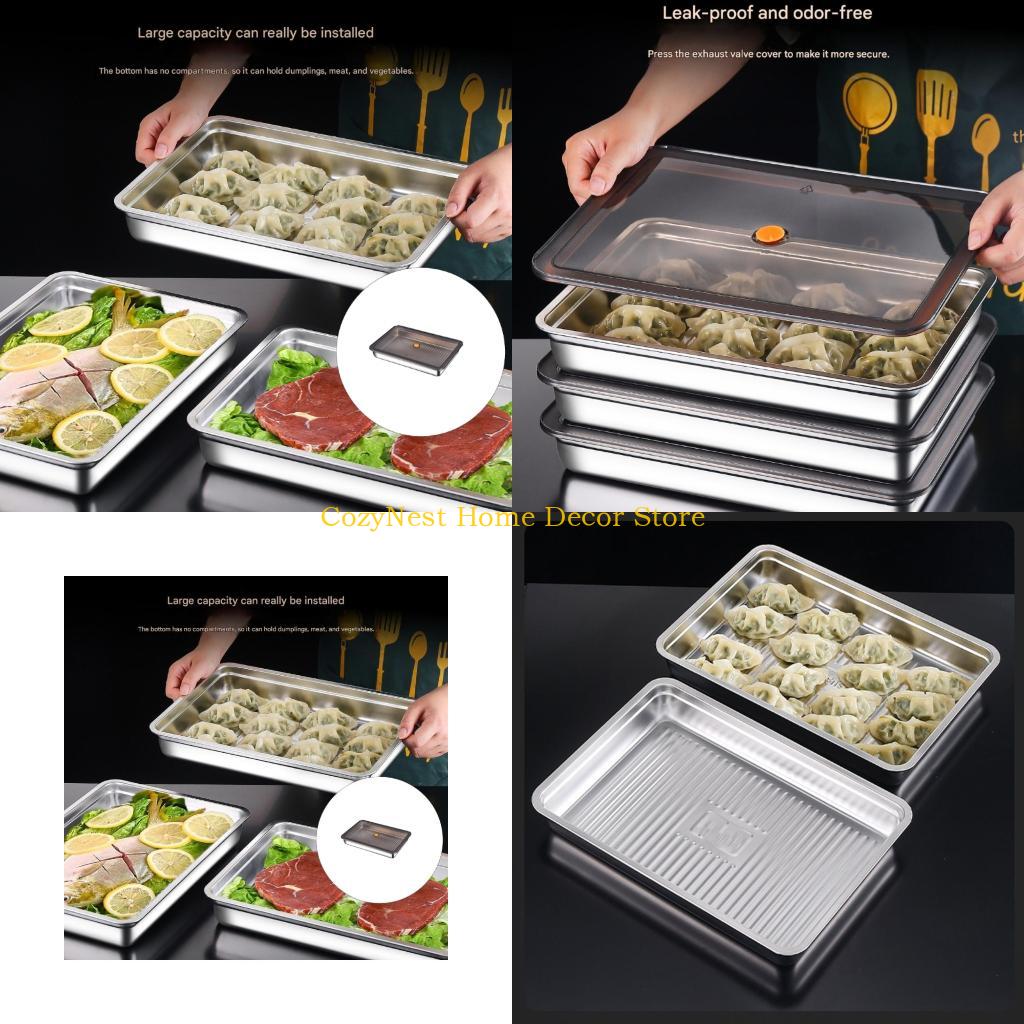حاوية صينية مطبخ متعددة الأغرا - مراجعة Kitchen Baking Storage Containers وسعره