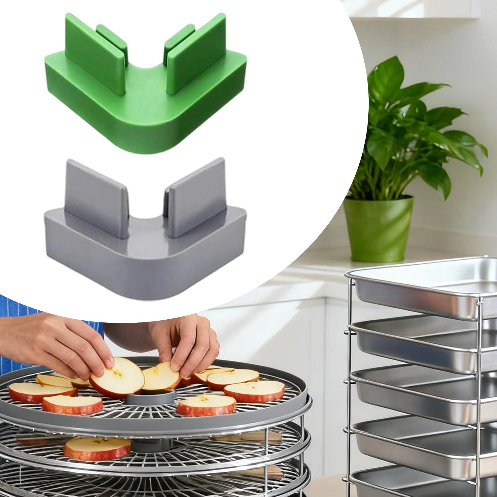 صواني تكديس مجفف التجميد سهلة  - مراجعة Kitchen Cabinet Baking Organizer وسعره