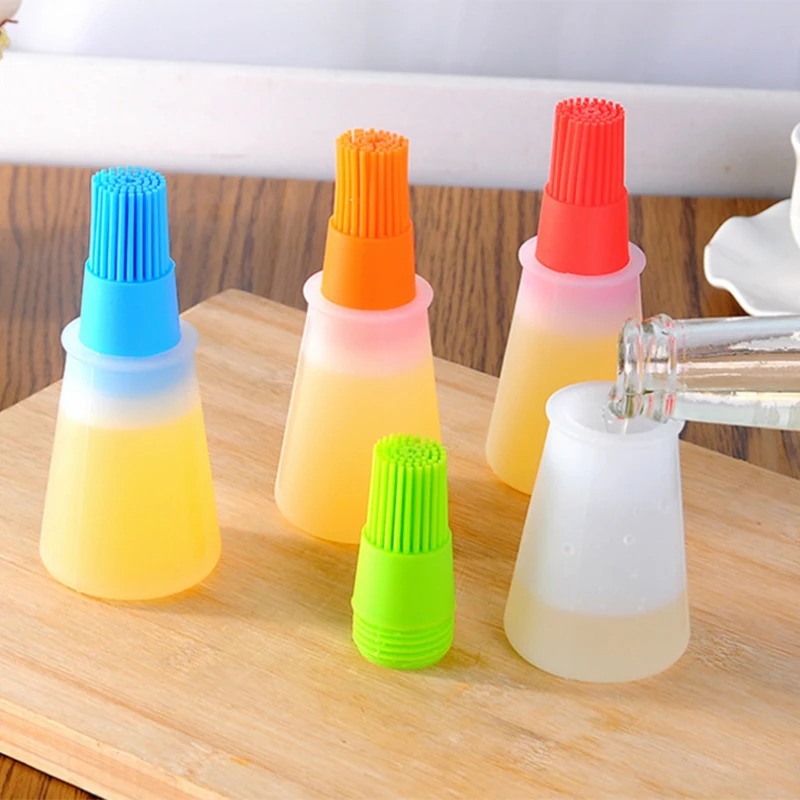 موزع زيت خبز المطبخ المقاوم لل - مراجعة Pastry Brush Silicone وسعره