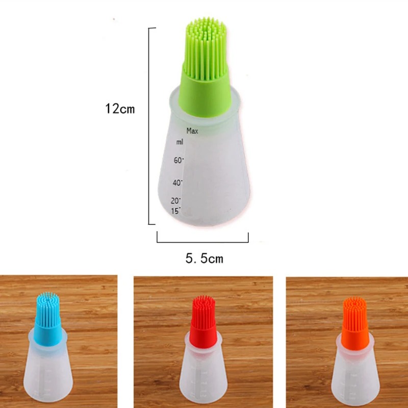 موزع زيت خبز المطبخ المقاوم لل - مراجعة Pastry Brush Silicone وسعره
