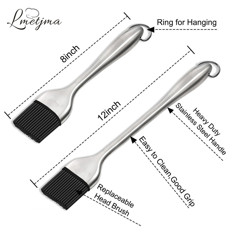 LMETJMA سيليكون شواء فرشاة BPA - مراجعة Pastry Brush Silicone وسعره