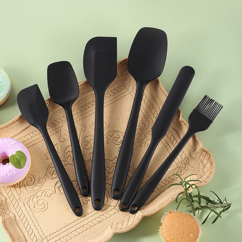 مجموعة ملاعق سيليكون من 6 قطع، - مراجعة Baking Kitchen Set Up وسعره