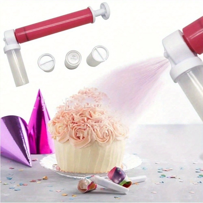 مسدس رش يدوي للبخاخة لتزيين ال - مراجعة Kitchen Equipment For Baking وسعره