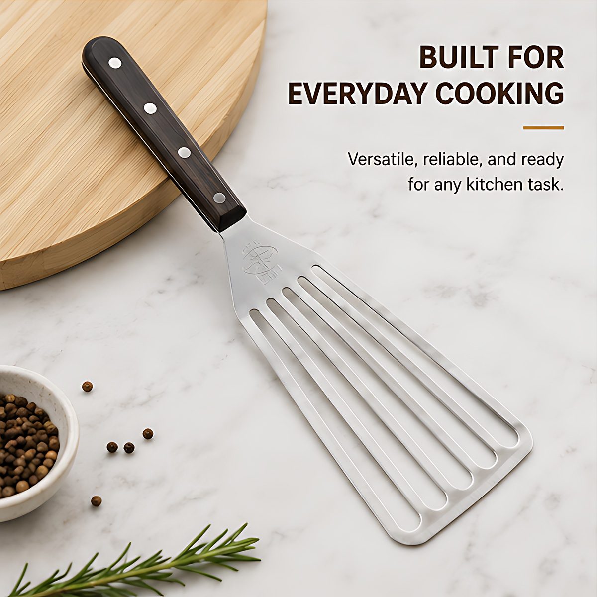 ملعقة سمك، ملعقة معدنية من الف - مراجعة Offset Spatula Set وسعره