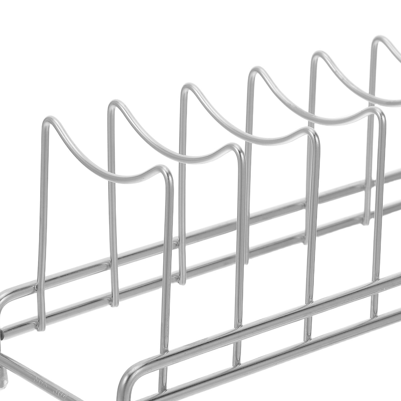 رف من الفولاذ المقاوم للصدأ لت - مراجعة Kitchen Cabinet Baking Organizer وسعره