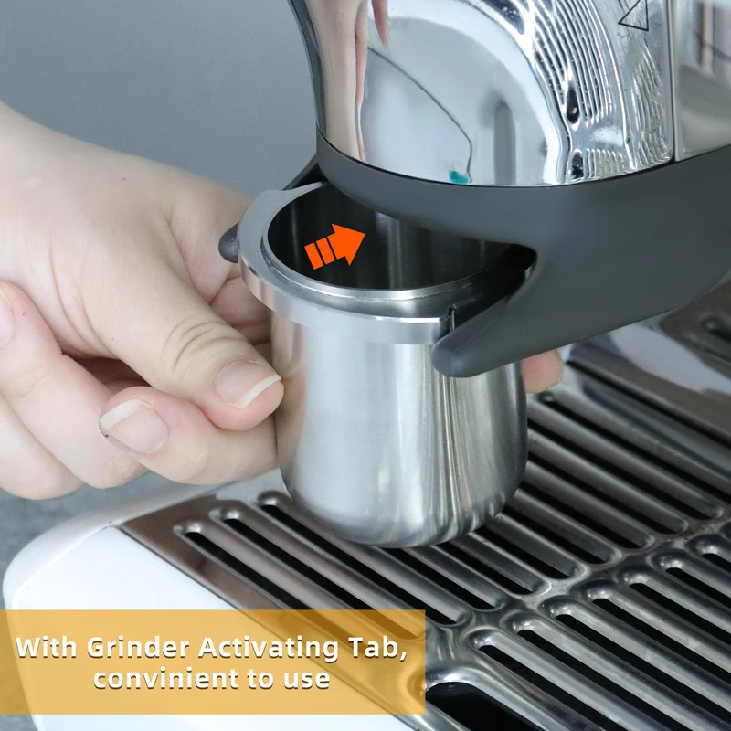 وعاء تغذية مسحوق القهوة بقطر 5 - مراجعة Breville Espresso Barista Express وسعره