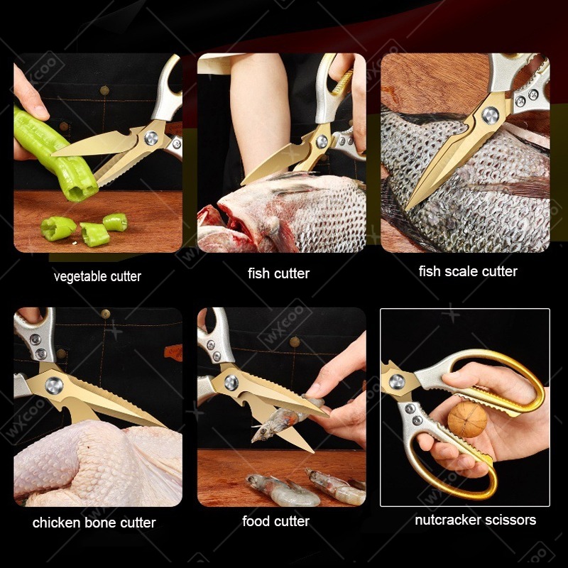 مقص مطبخ من الفولاذ المقاوم لل - مراجعة Kitchen Equipment For Baking وسعره