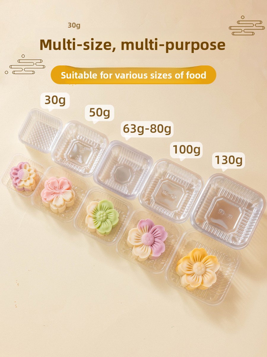 صندوق تغليف كعك القمر البلاستي - مراجعة Kitchen Baking Trays وسعره