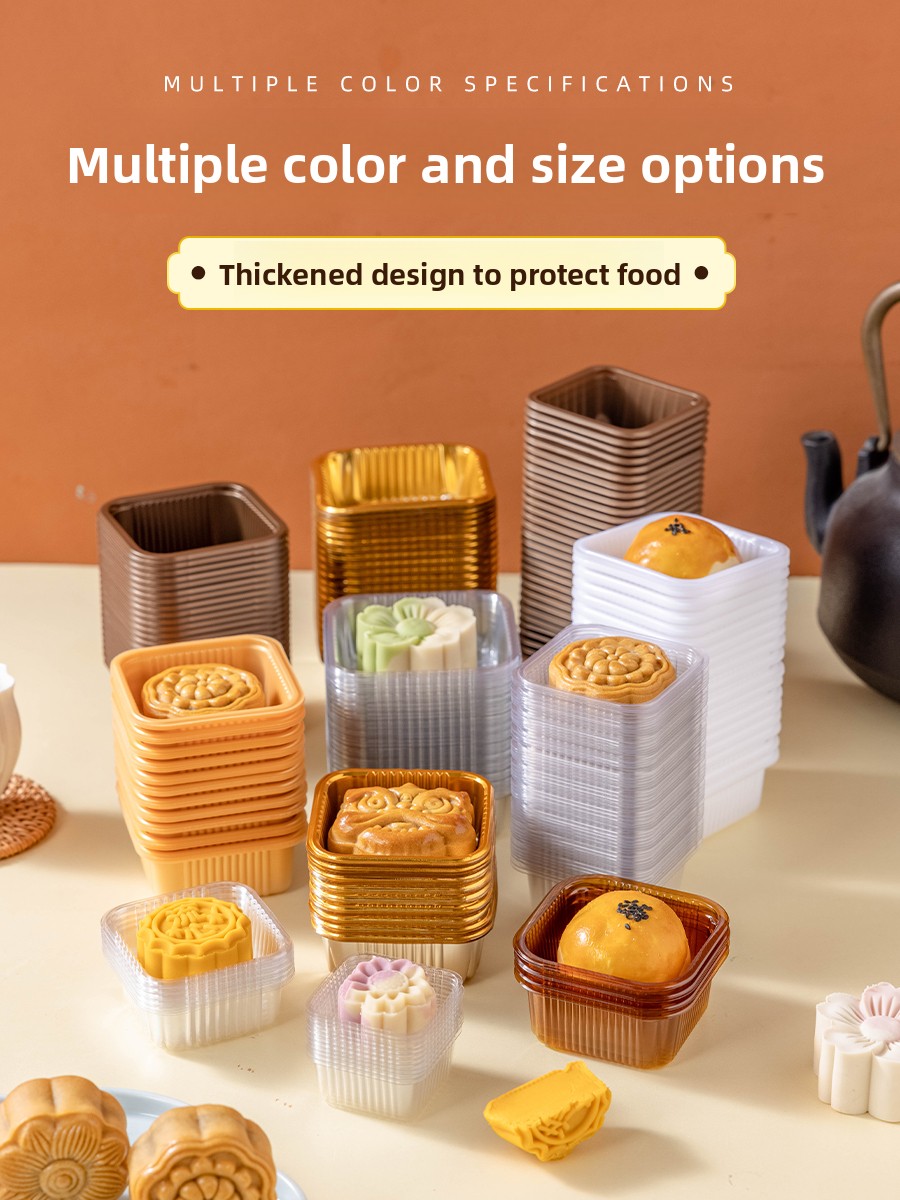 صندوق تغليف كعك القمر البلاستي - مراجعة Kitchen Baking Trays وسعره
