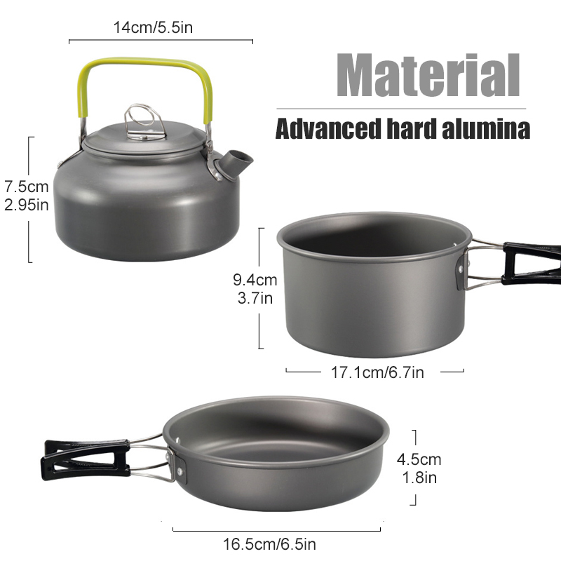WESTTUNE التخييم طقم حلل استان - مراجعة Kitchen Baking Pan Set وسعره