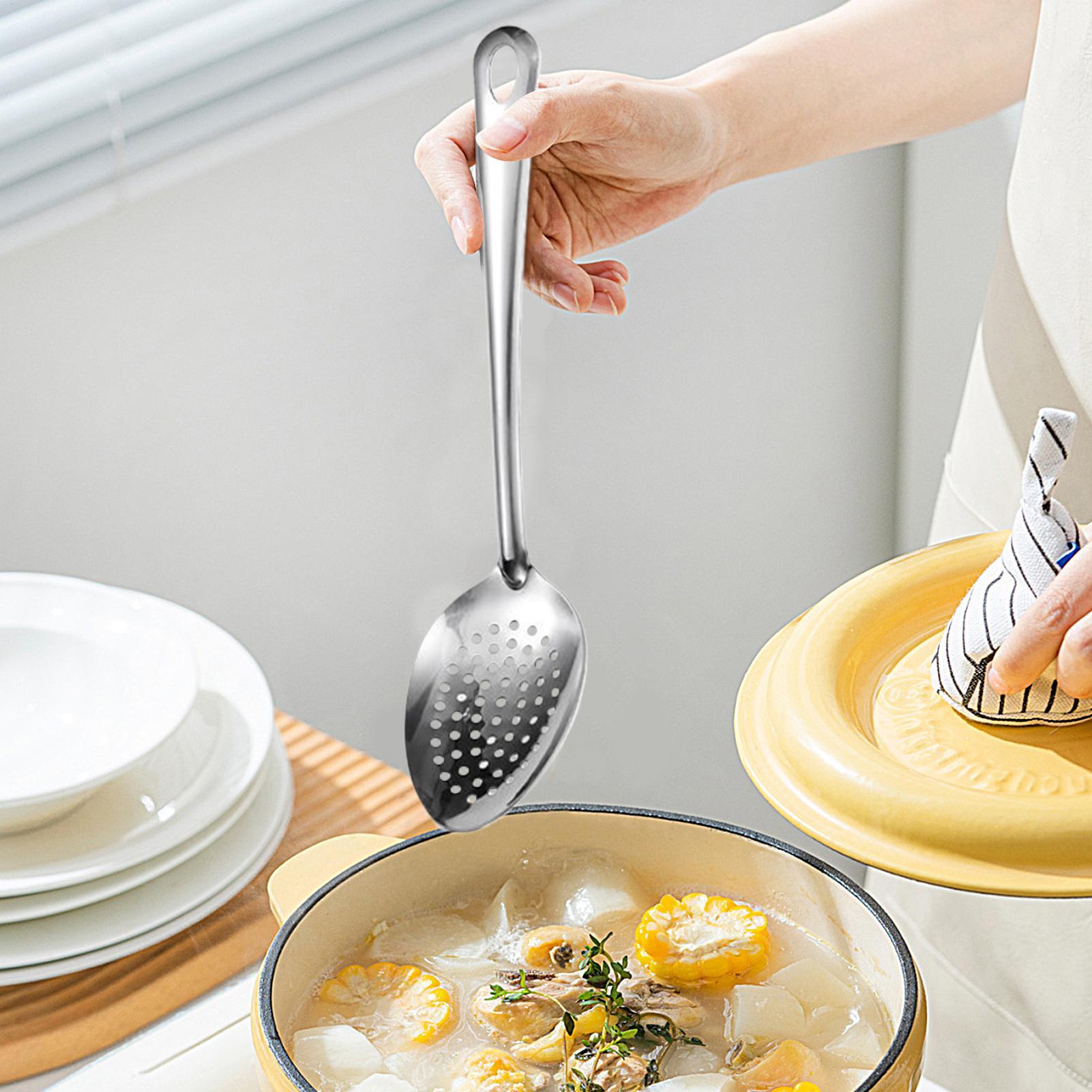 جديد المعادن مشقوق ملعقة الفول - مراجعة Offset Spatula Set وسعره