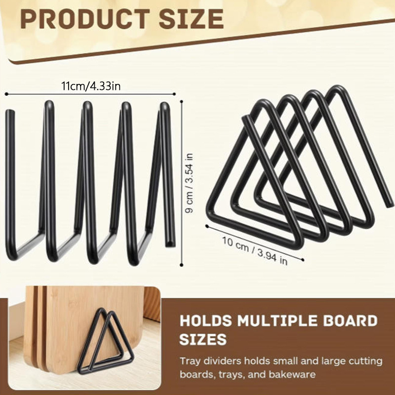 حامل ألواح التقطيع المثلثة الم - مراجعة Kitchen Cabinet Baking Organizer وسعره