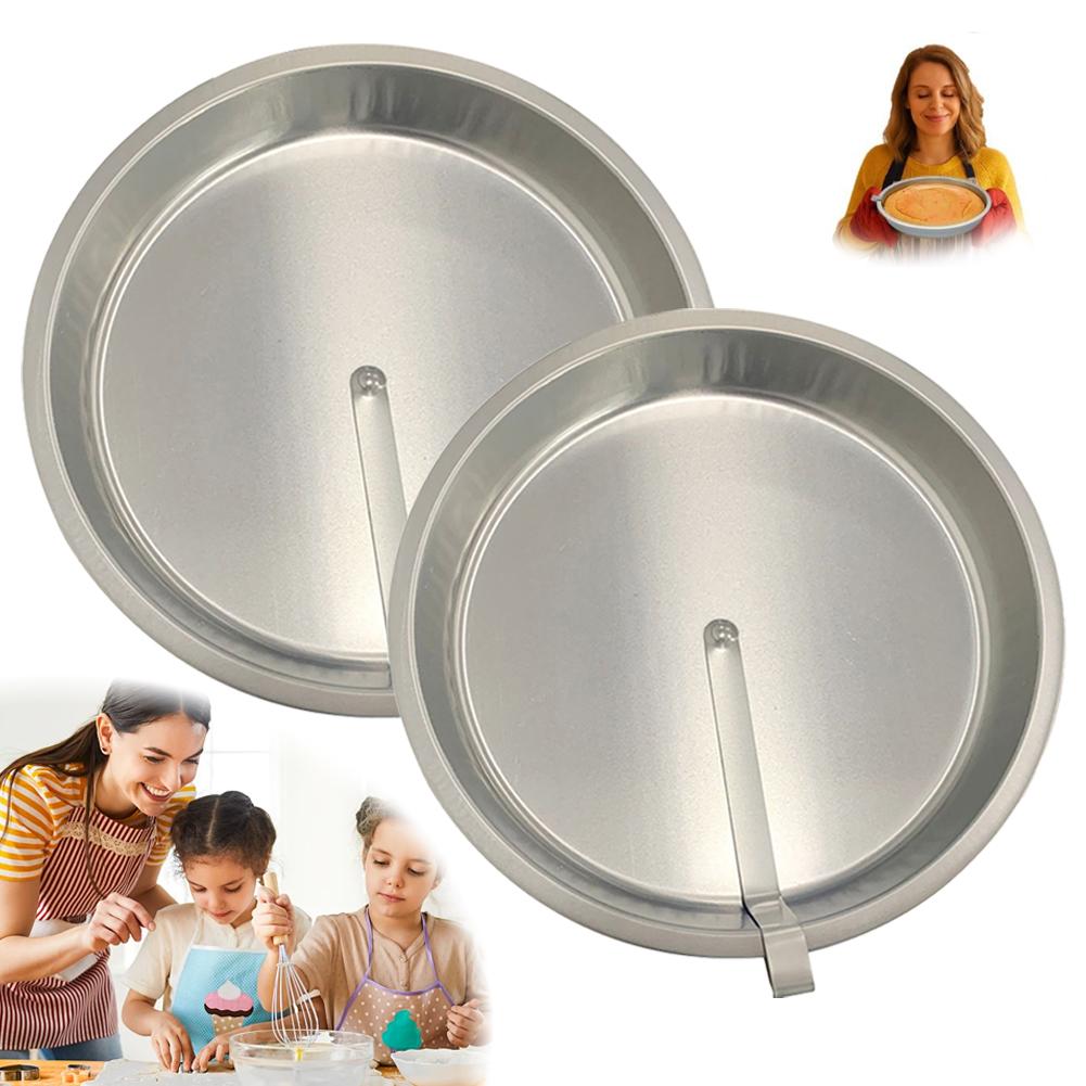 قالب خبز الكيك الدائري للصنع ا - مراجعة Kitchen Baking Trays وسعره