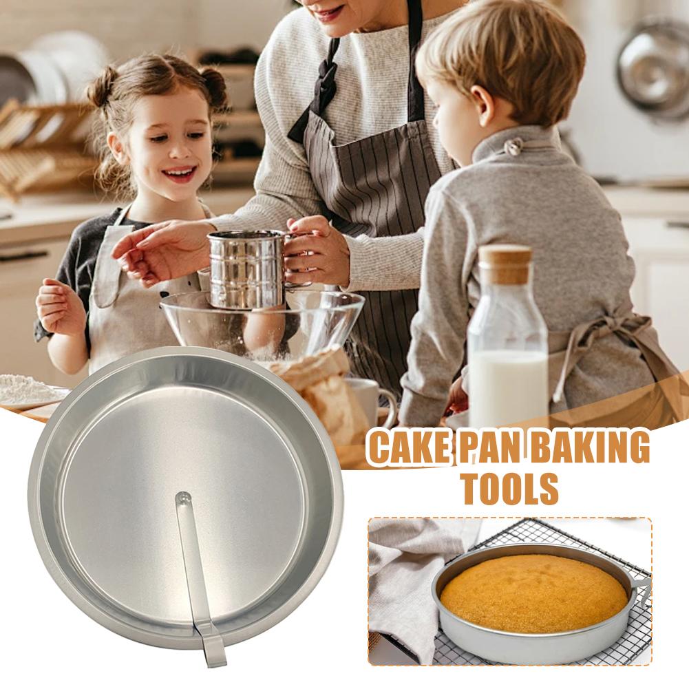قالب خبز الكيك الدائري للصنع ا - مراجعة Kitchen Baking Trays وسعره
