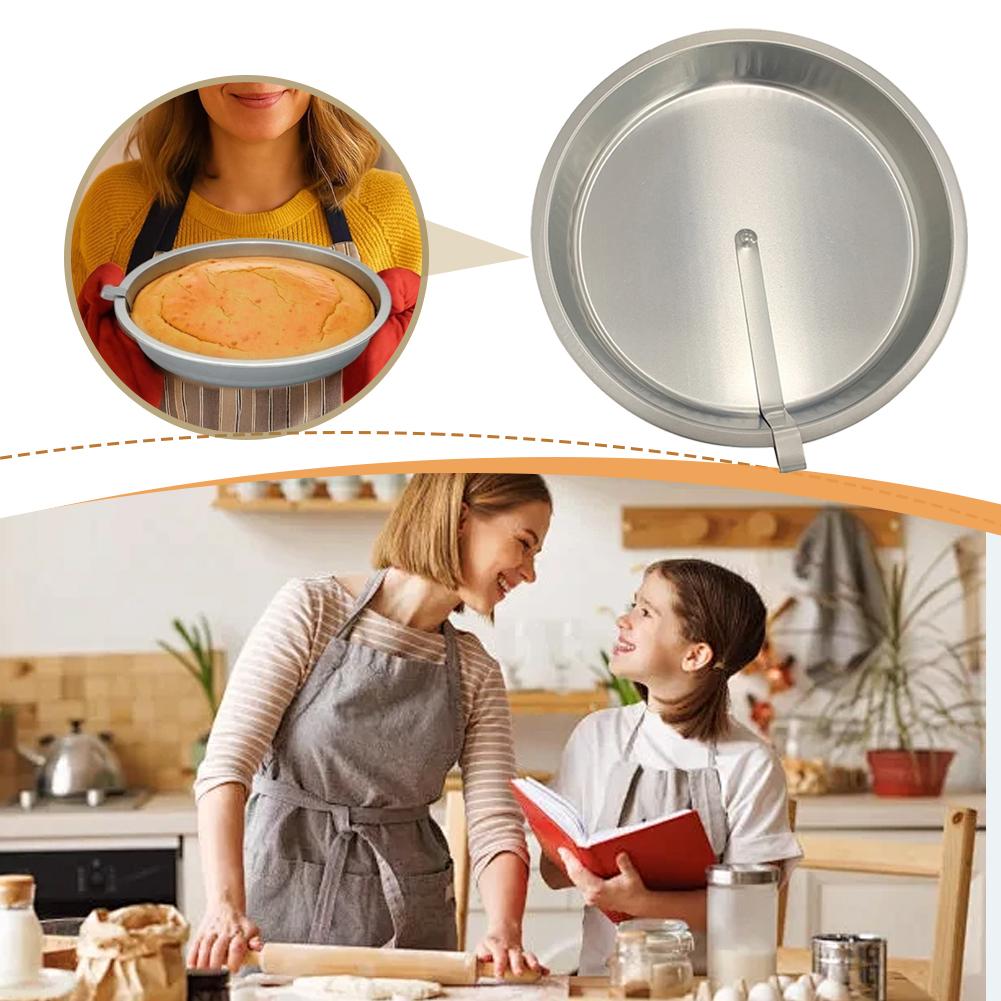 قالب خبز الكيك الدائري للصنع ا - مراجعة Kitchen Baking Trays وسعره