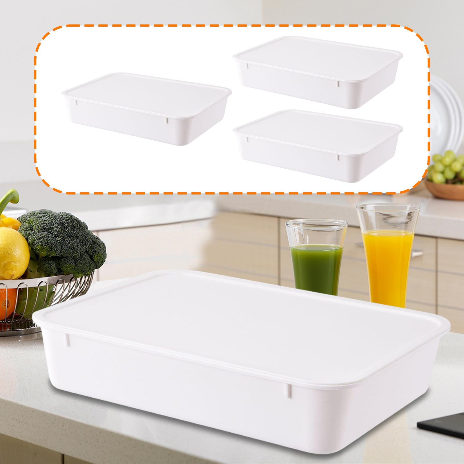 صندوق عجين البيتزا، متعدد الوظ - مراجعة Kitchen Baking Storage Containers وسعره