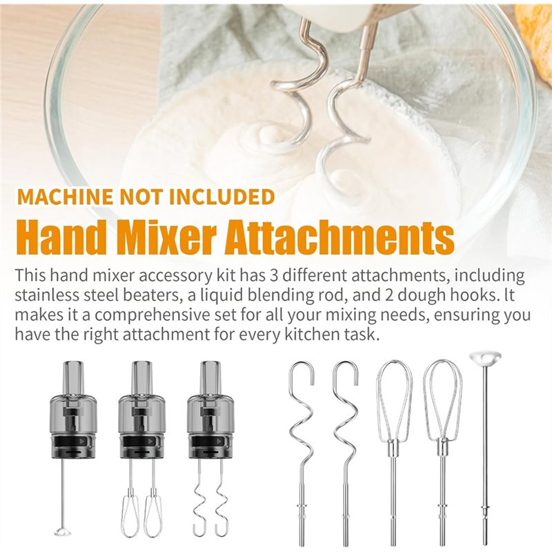 ملحقات A66Z من الفولاذ المقاوم - مراجعة Kitchenaid Mixer Hand Mixer وسعره
