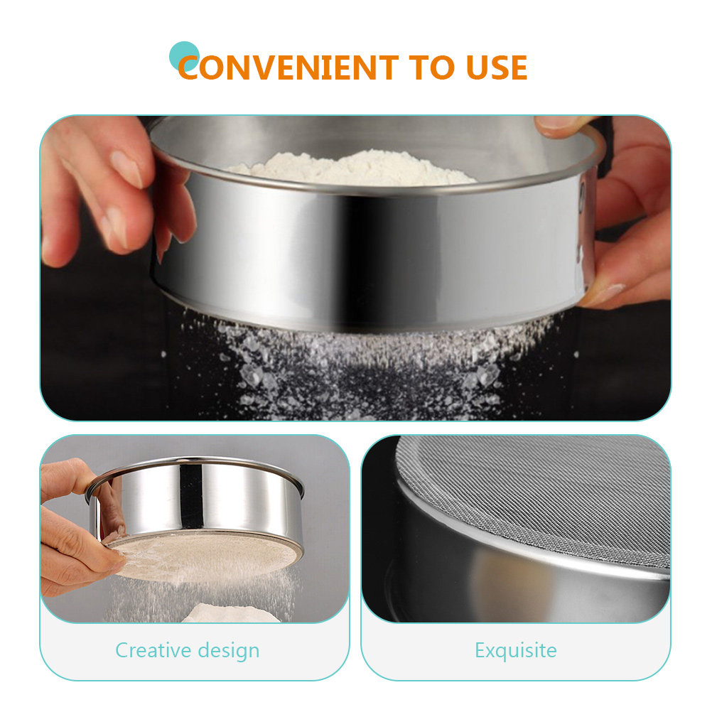 طقم من 3 قطع من مصفاة الدقيق ا - مراجعة Kitchen Baking Utensil Set وسعره
