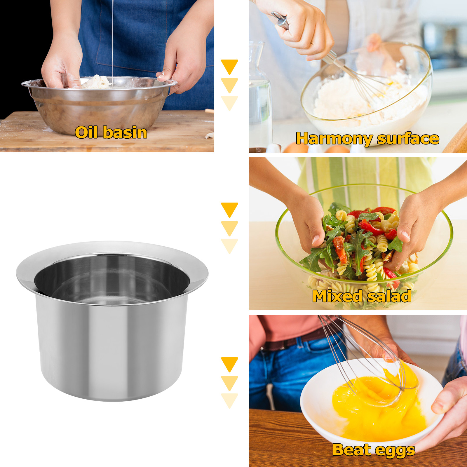 وعاء زيت من الفولاذ المقاوم لل - مراجعة Kitchen Baking Storage Containers وسعره