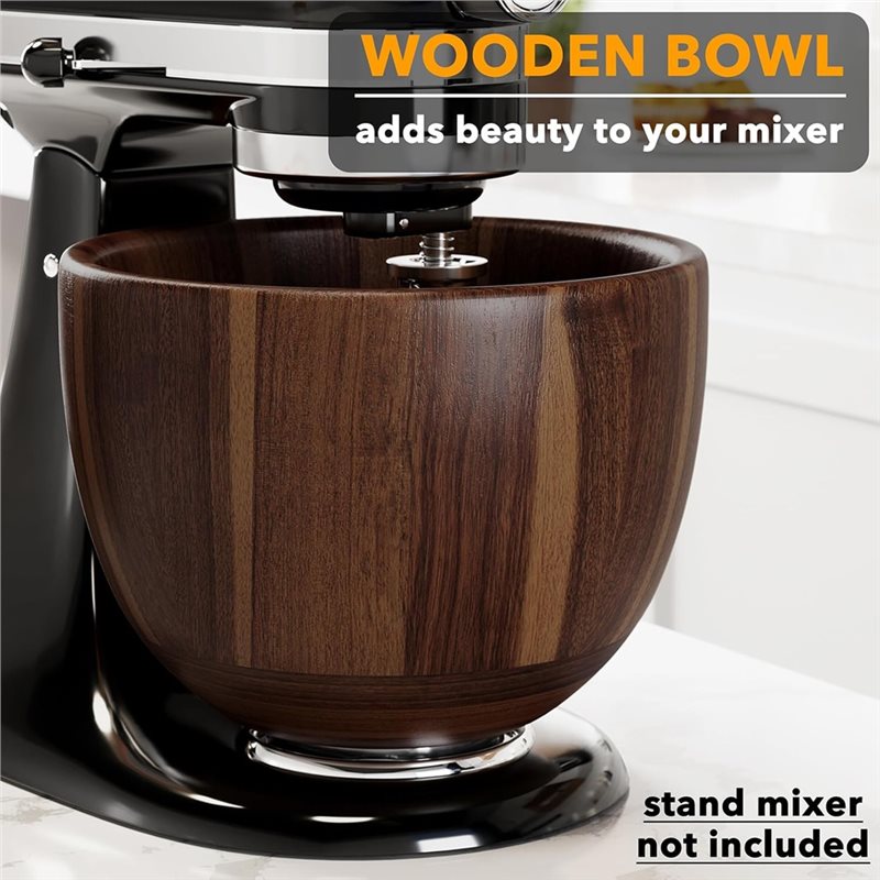 حامل أوعية خلط من خشب الأكاسيا - مراجعة Kitchenaid Mixer Hand Mixer وسعره