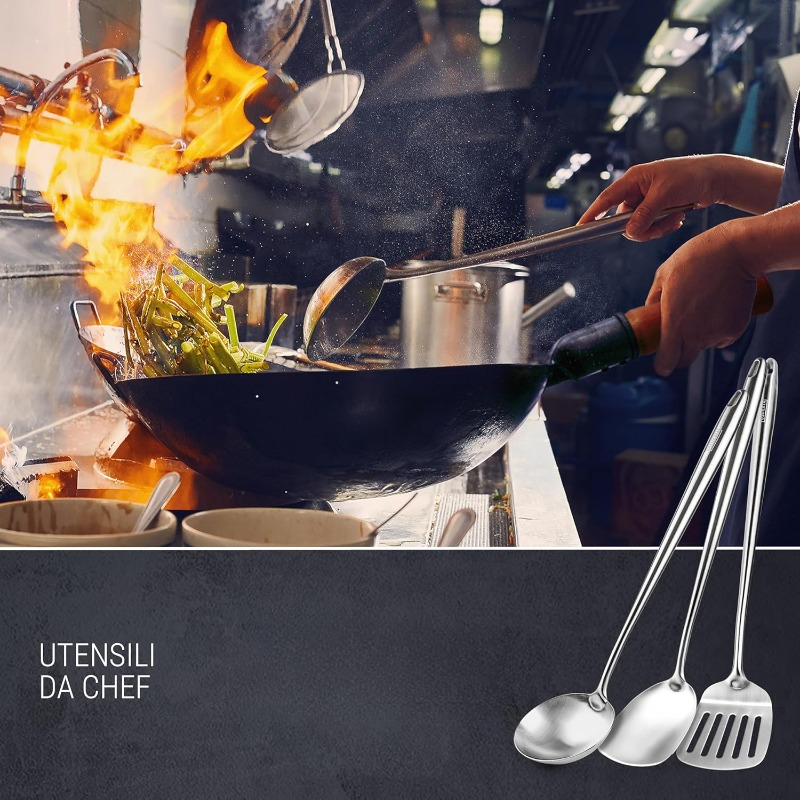 مجموعة أدوات مطبخ من الفولاذ ا - مراجعة Offset Spatula Set وسعره