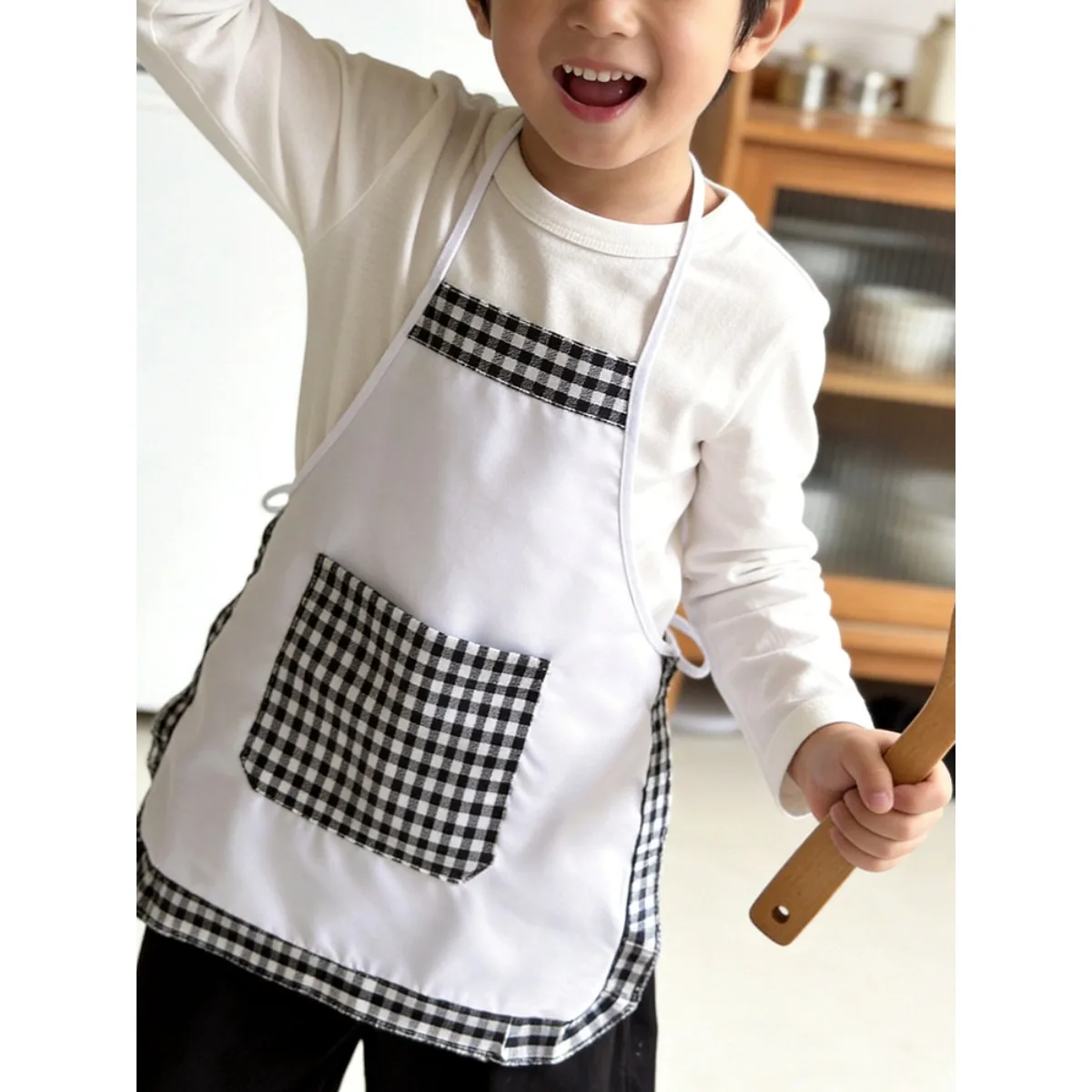طقم من قطعتين: مريلة طاهي للأط - مراجعة Baking Kitchen Set Up وسعره