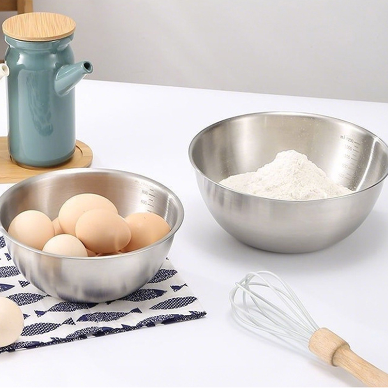 طقم وعاء من الفولاذ المقاوم لل - مراجعة Kitchen Baking Essentials وسعره