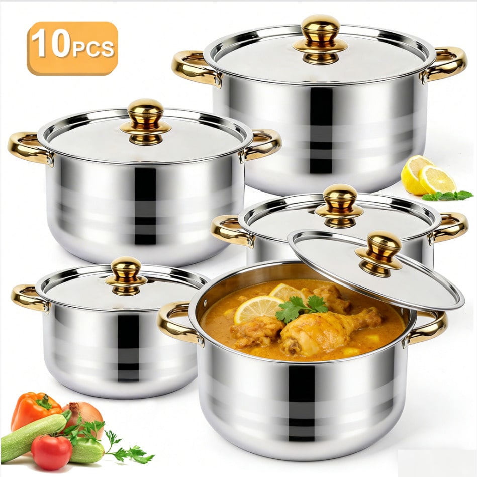 طقم أواني طهي فاخرة وعصرية من  - مراجعة Kitchen Baking Kit وسعره