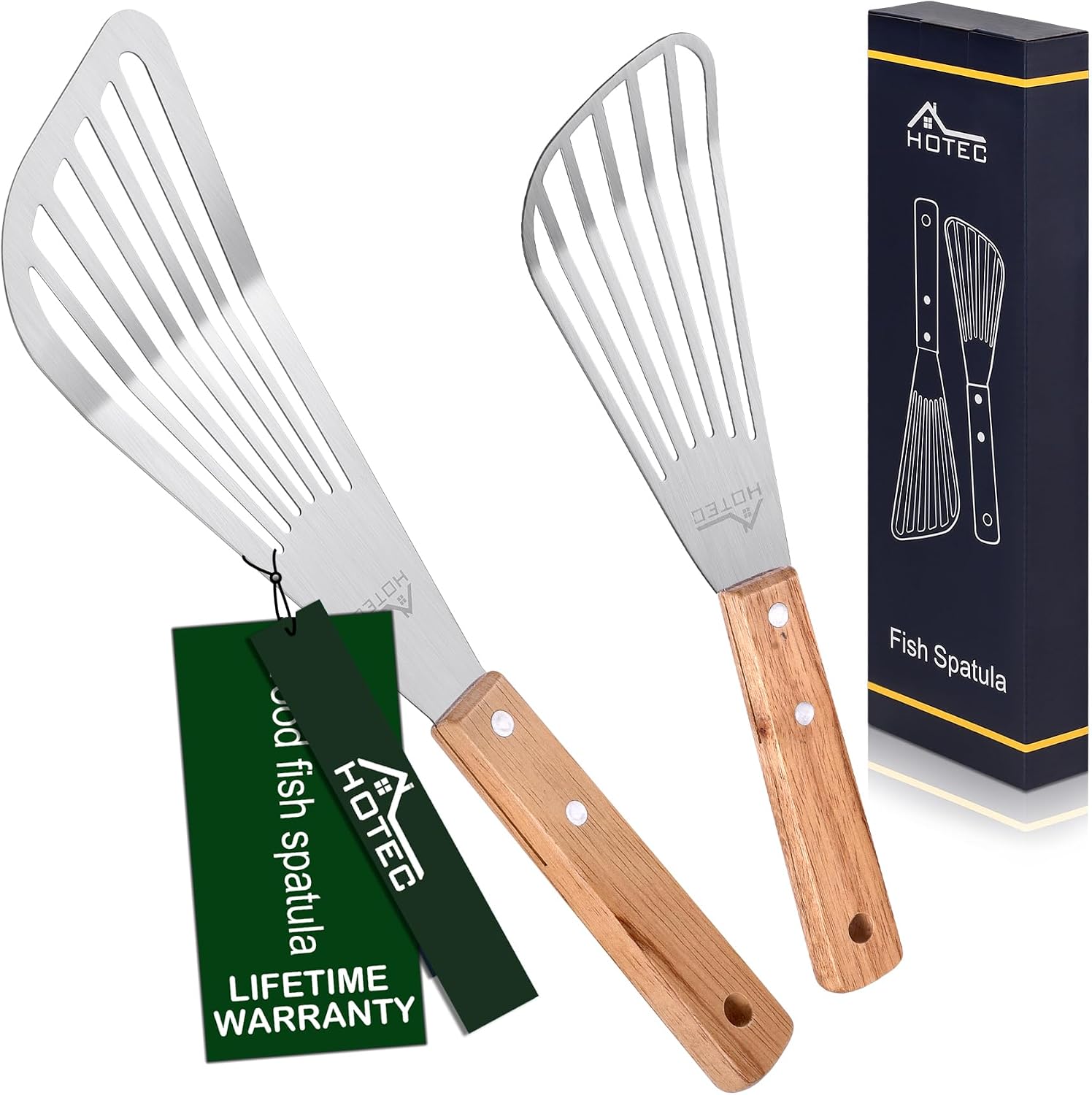 طقم ملاعق تقليب السمك من الفول - مراجعة Offset Spatula Set وسعره