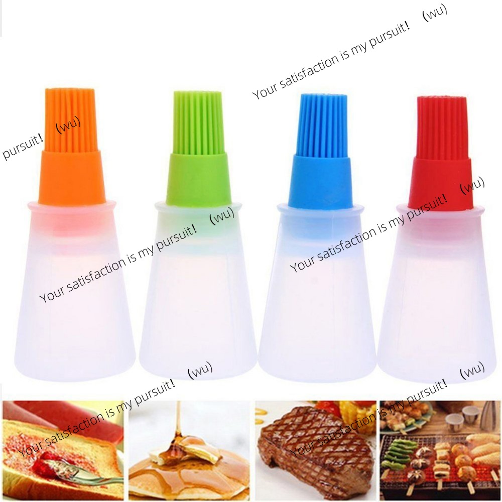 زجاجة زيت سيليكون محمولة مع فر - مراجعة Pastry Brush Silicone وسعره