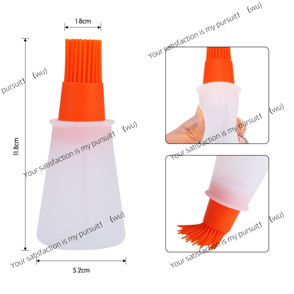 زجاجة زيت سيليكون محمولة مع فر - مراجعة Pastry Brush Silicone وسعره