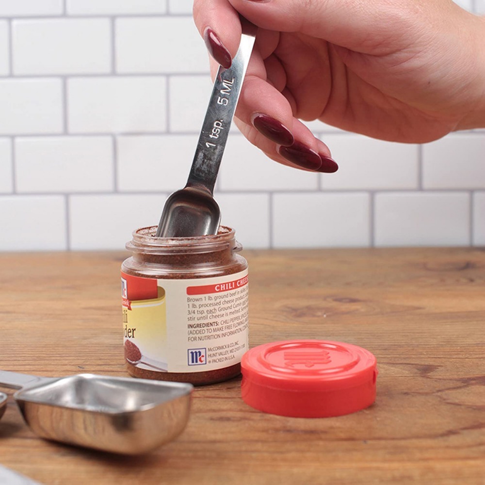 ملاعق قياس من الفولاذ المقاوم  - مراجعة Kitchen Baking Utensils وسعره