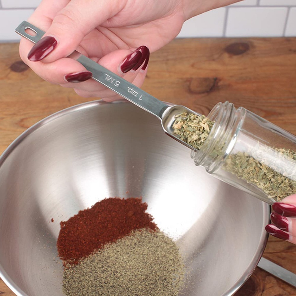 ملاعق قياس من الفولاذ المقاوم  - مراجعة Kitchen Baking Utensils وسعره