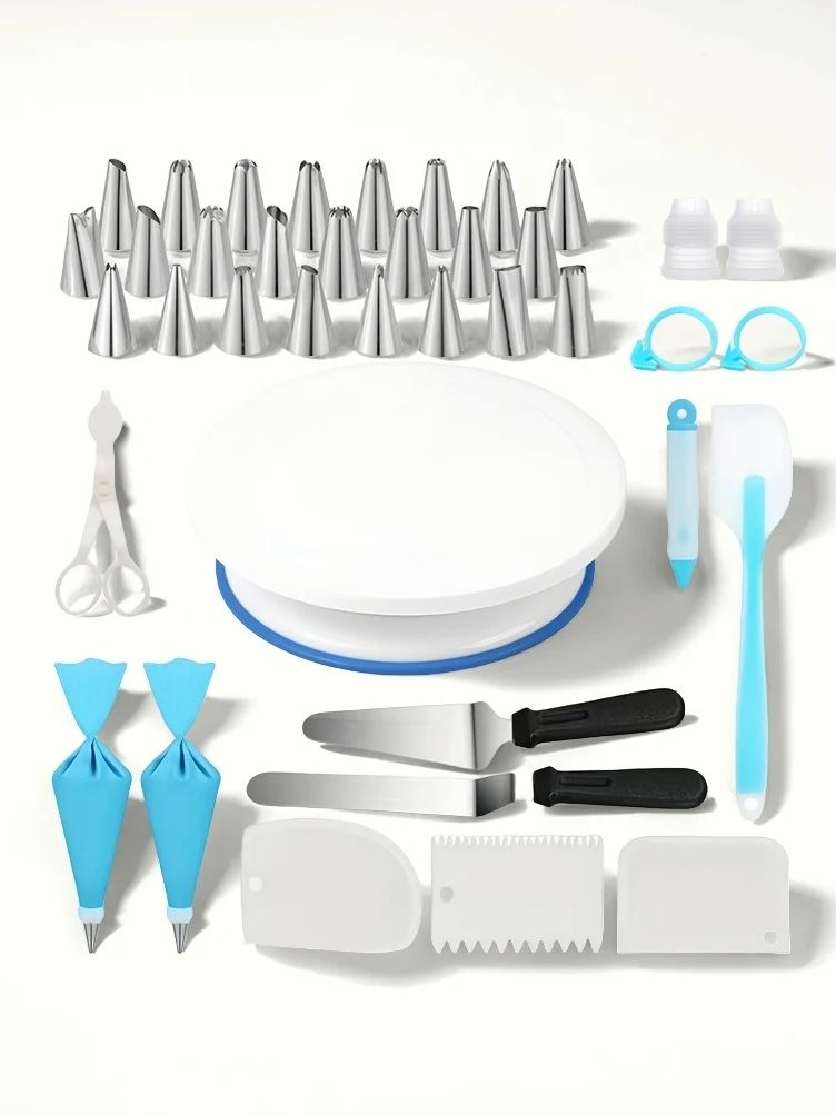 كعكة القرص الدوار مستوي حامل د - مراجعة Offset Spatula Set وسعره