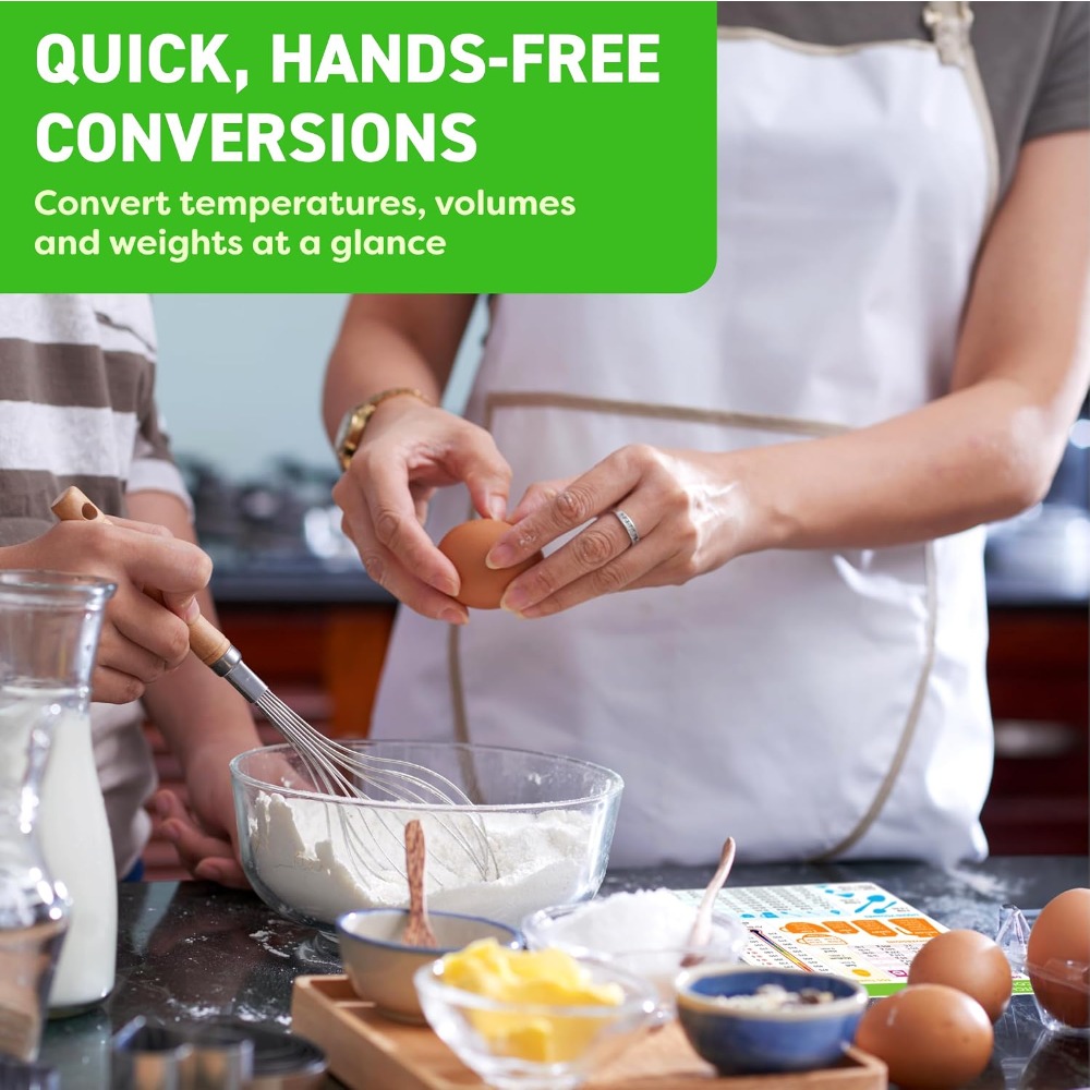 مخطط تحويل القياسات المغناطيسي - مراجعة Kitchen Baking Essentials وسعره