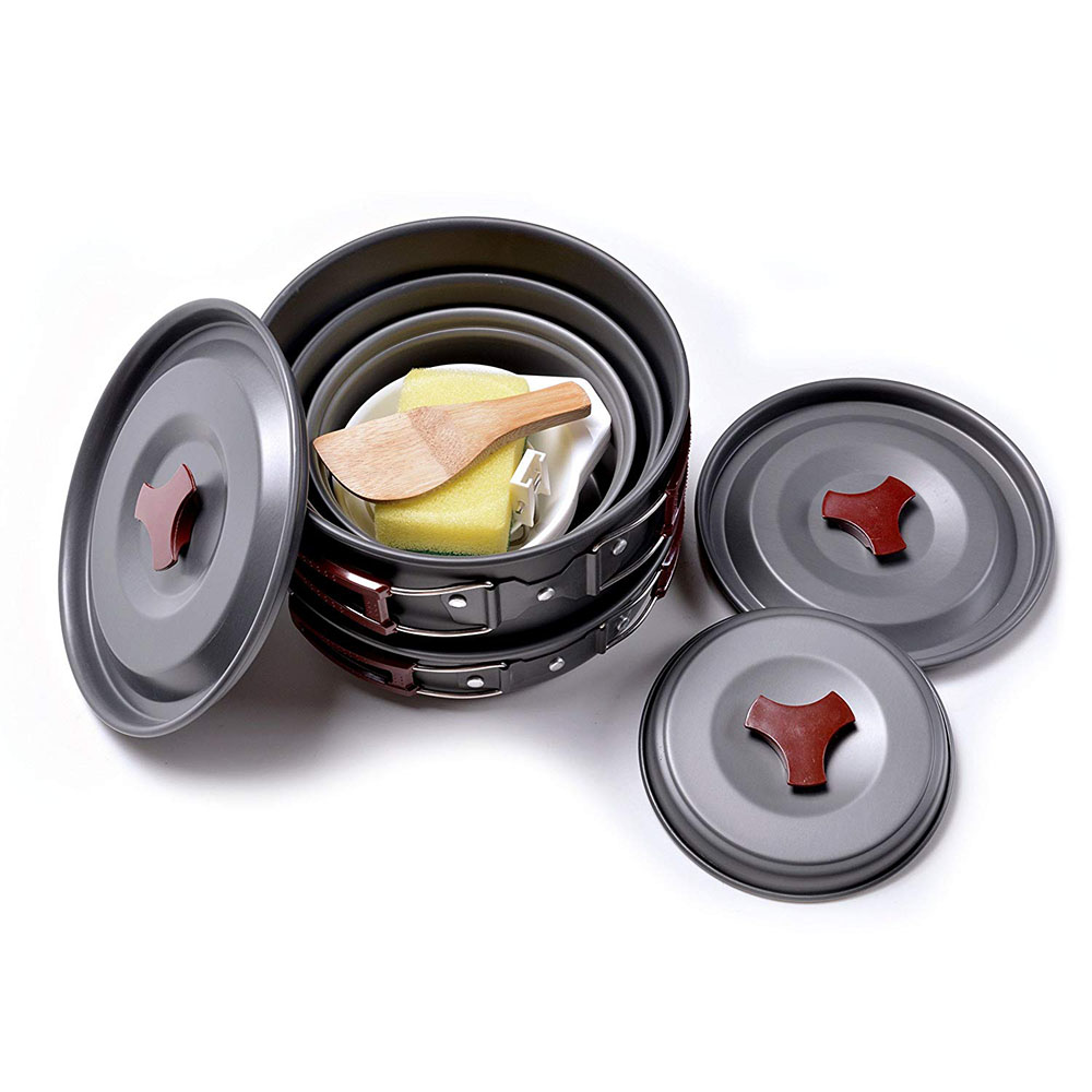 طقم أدوات طهي للتخييم في الهوا - مراجعة Kitchen Baking Pan Set وسعره