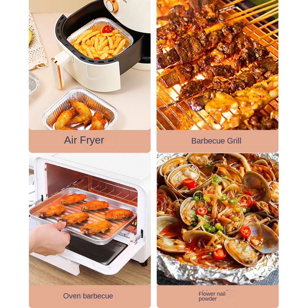 20 سنتيمتر مقلاة الهواء الألوم - مراجعة Kitchen Baking Trays وسعره