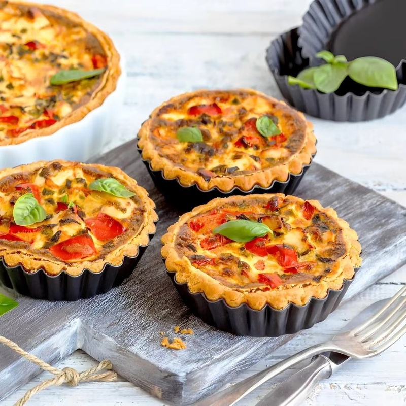 قالب تارت قابل للإزالة من الأس - مراجعة Kitchen Baking Trays وسعره